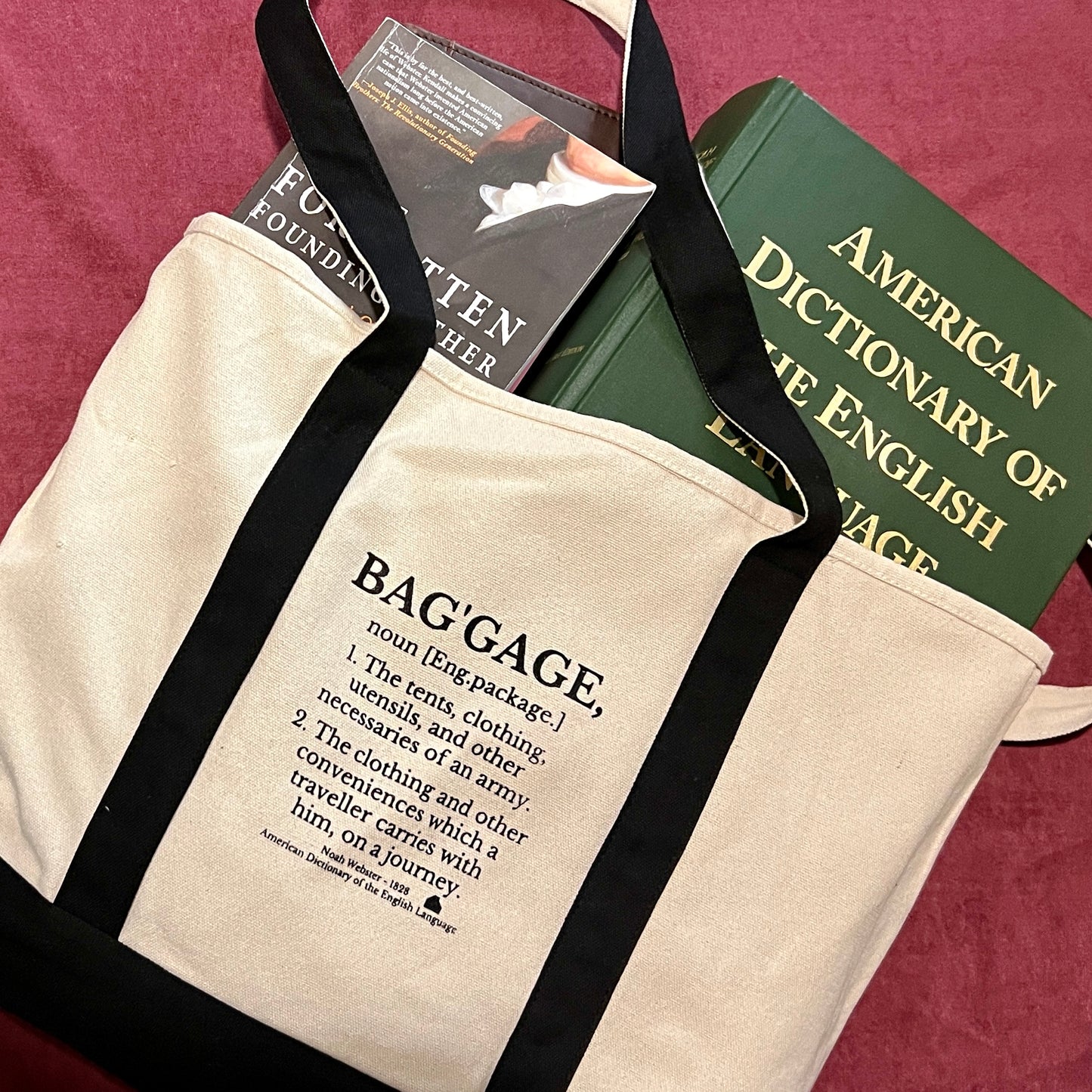 Baggage Definition Tote Bag