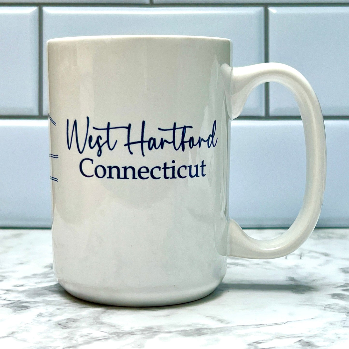 Mug: West Hartford Map
