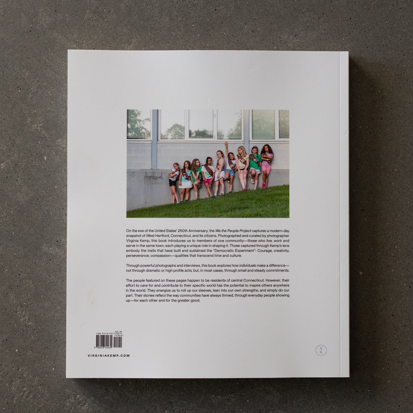 We The People Photography Book by Virginia Kemp