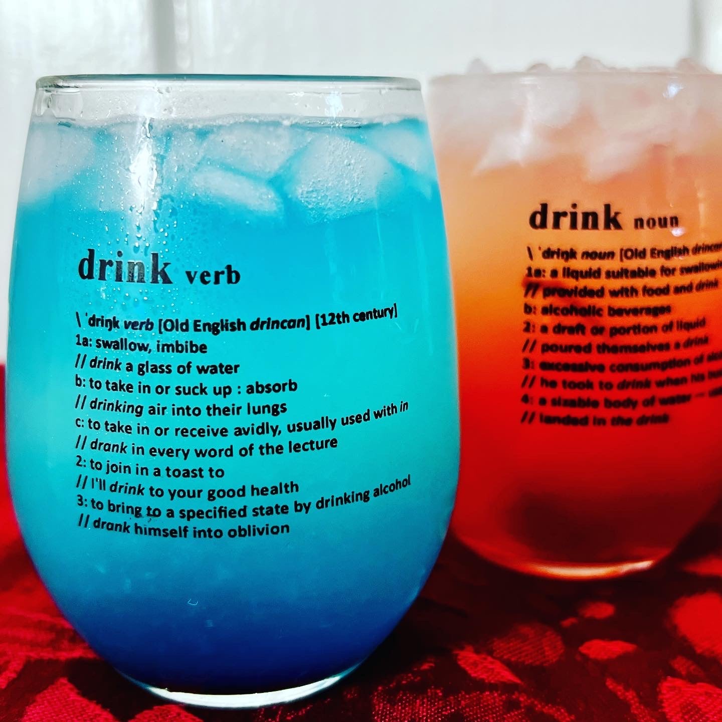 Definition Drink Glasses