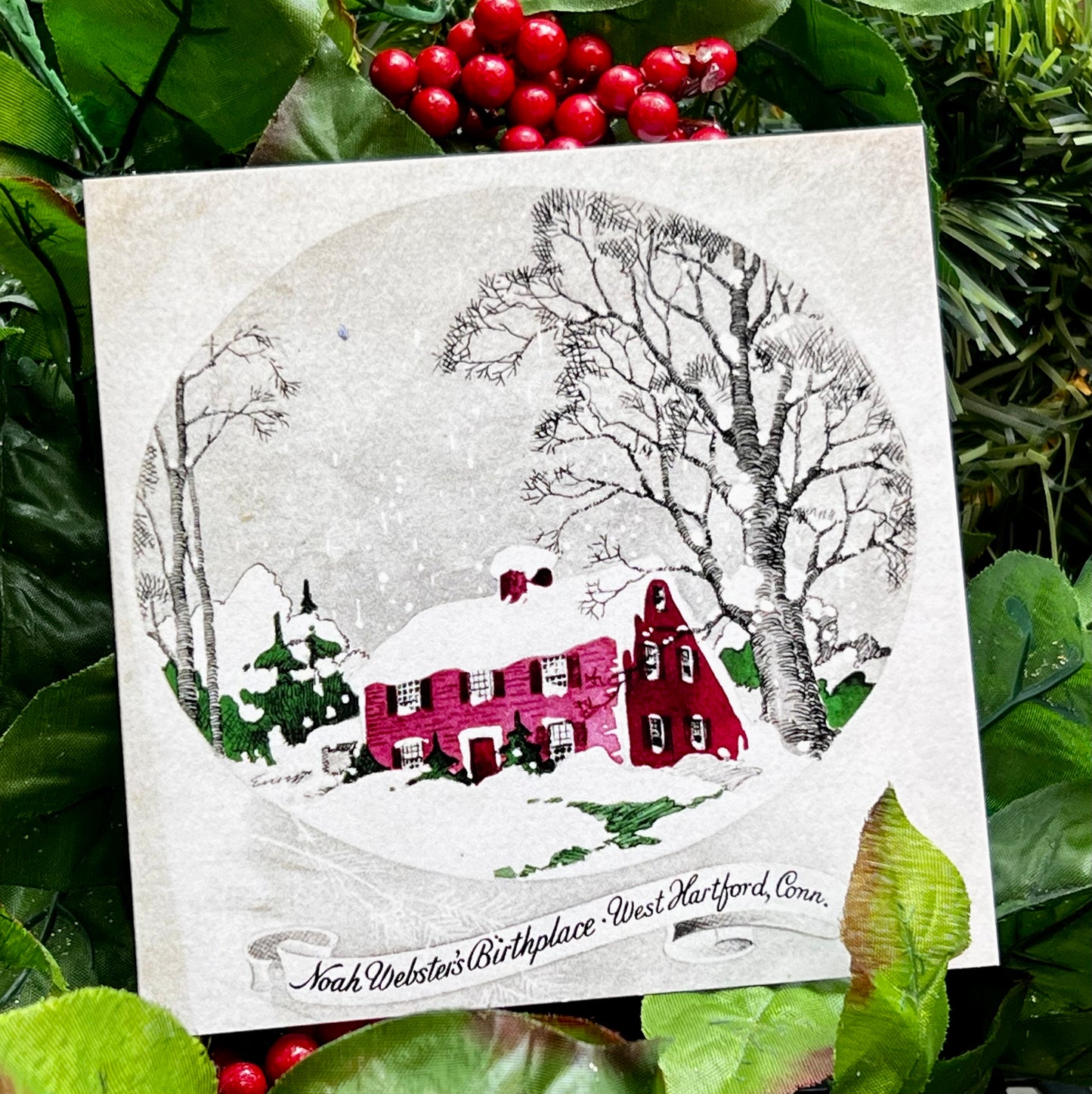 Noah Webster Birthplace notecards