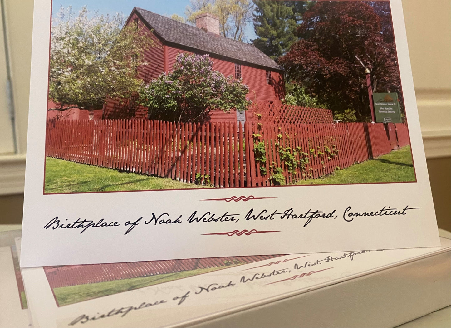 Noah Webster House Notecard Set