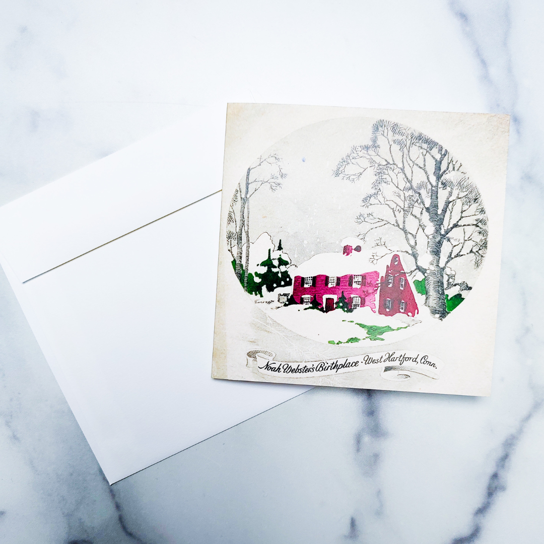 Noah Webster Birthplace notecards