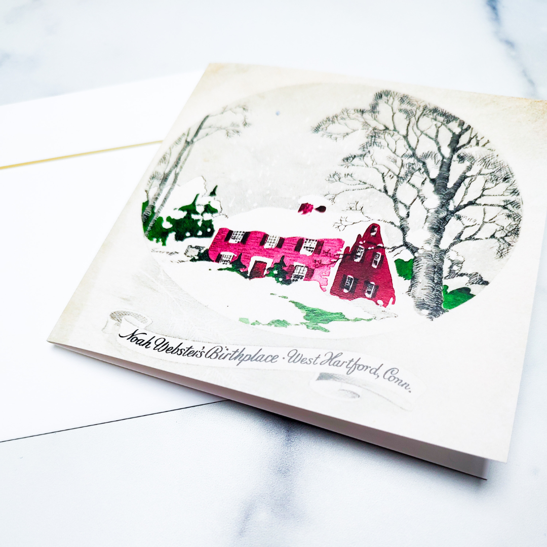 Noah Webster Birthplace notecards