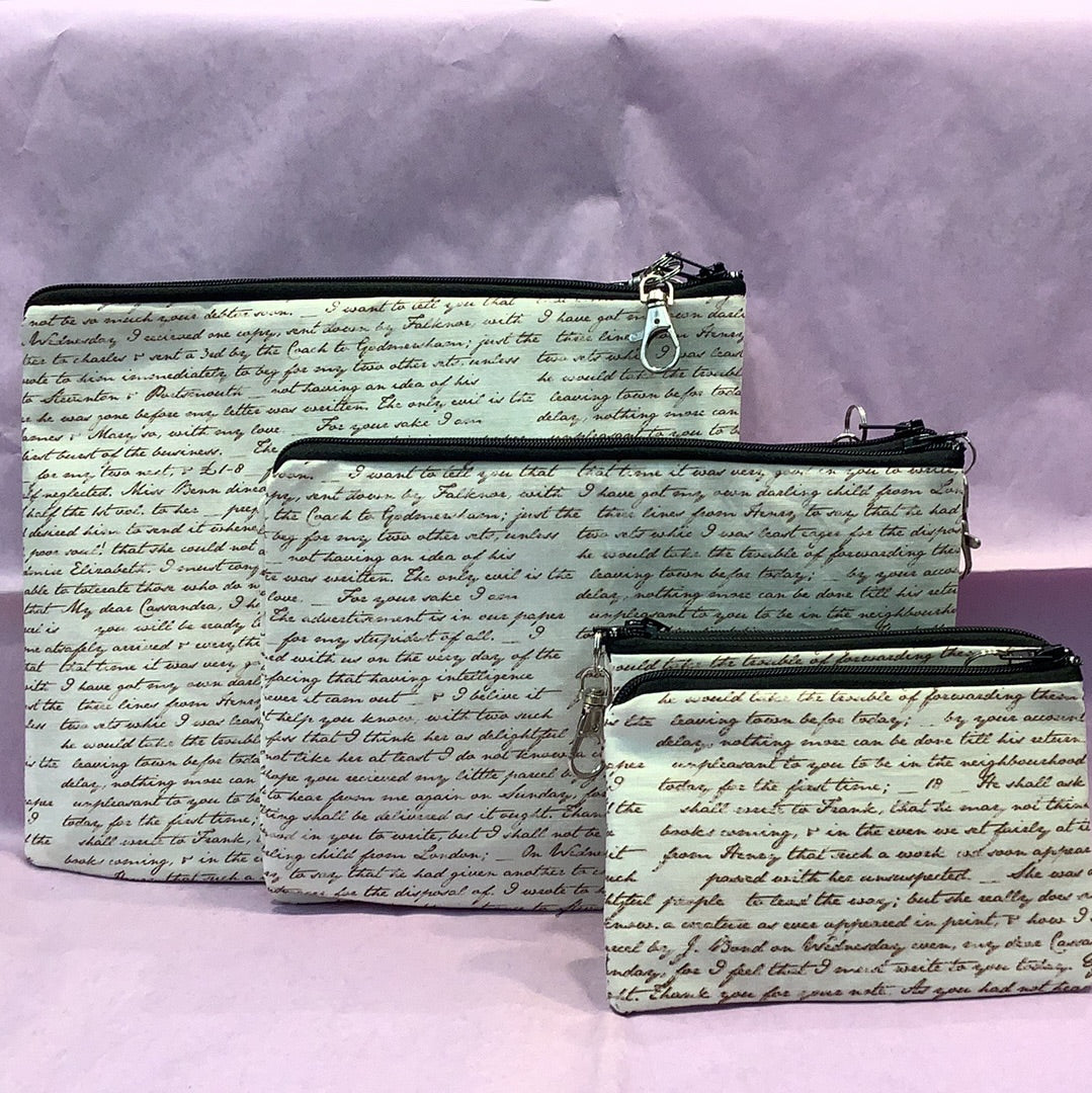 Zippered Pouch: Jane Austen