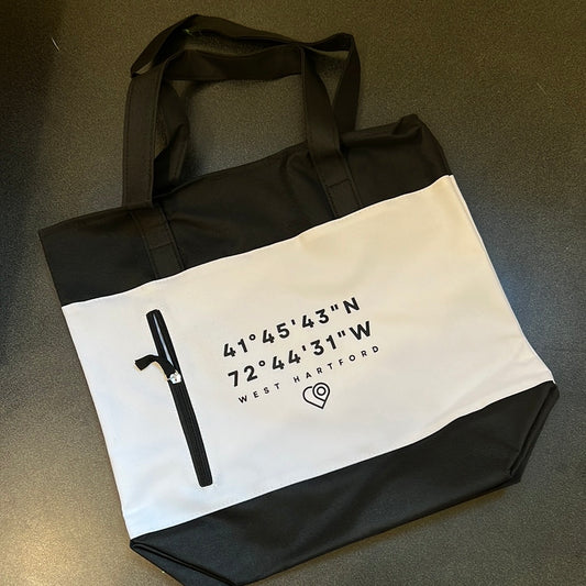 West Hartford Coordinates Tote
