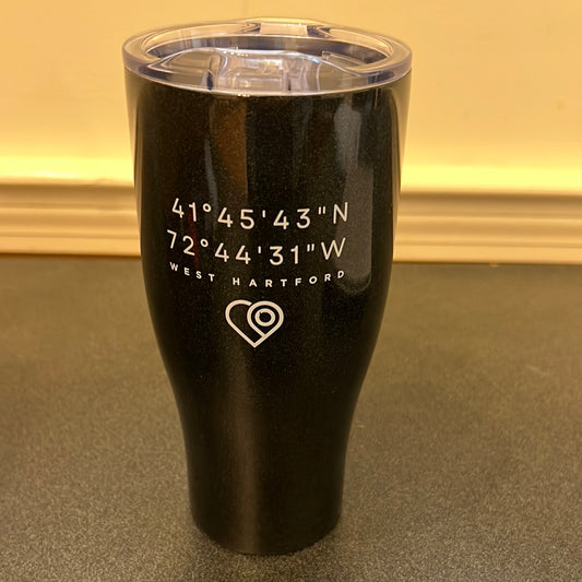 West Hartford coordinates tumbler