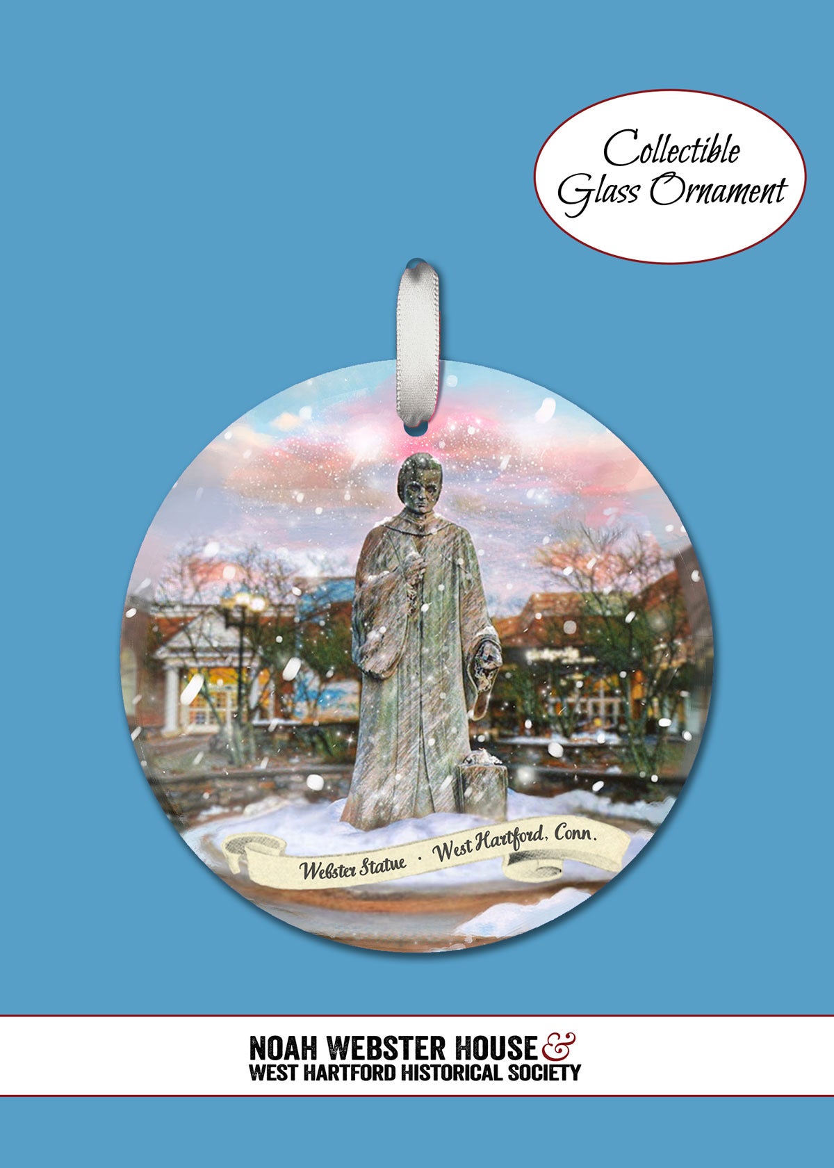 2025 Ornament: Webster Statue