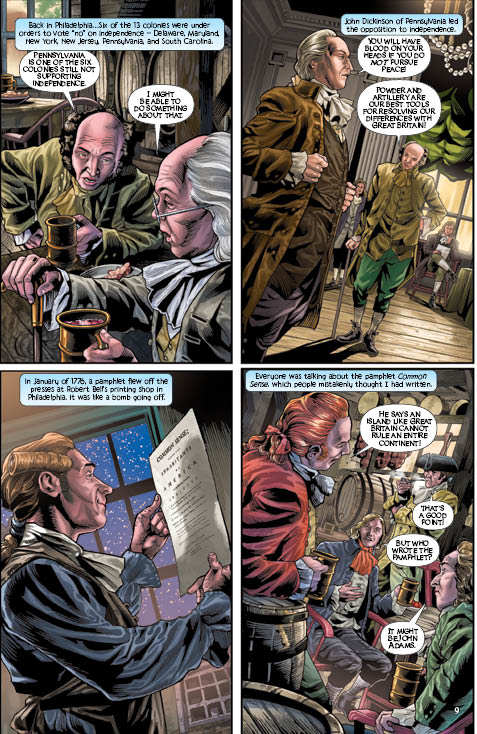 The Declaration: Comic book