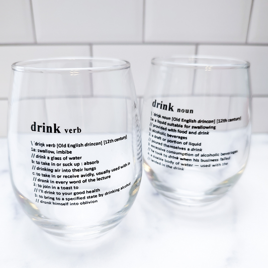 Definition Drink Glasses