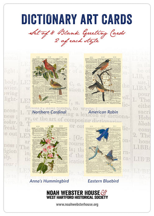 Audubon Dictionary Notecard Set