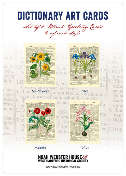 Floral Dictionary Notecard Set