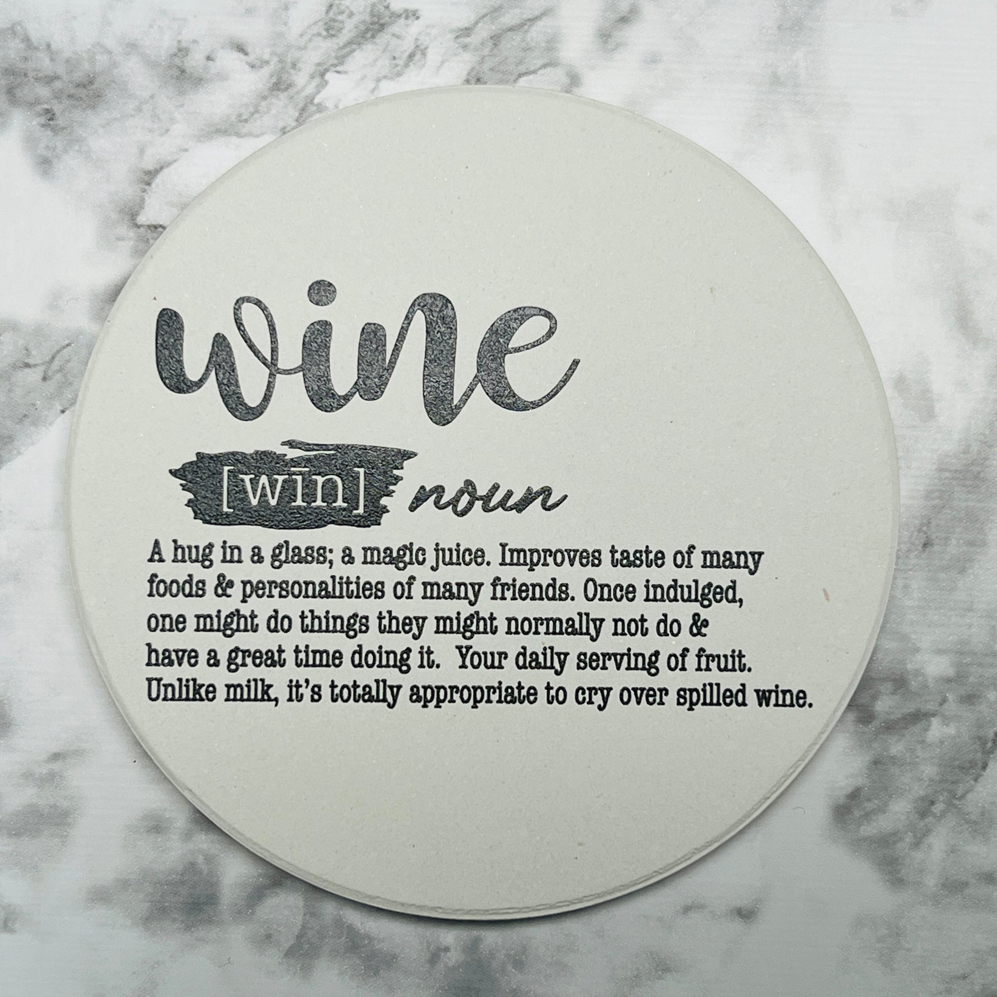 You Know What Rhymes With Alcohol, Camping Cork Or Sandstone Coasters – WT  Custom Desgins, LLC