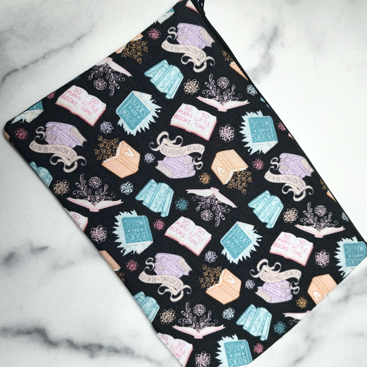 Zippered Pouch: Books Are Magic