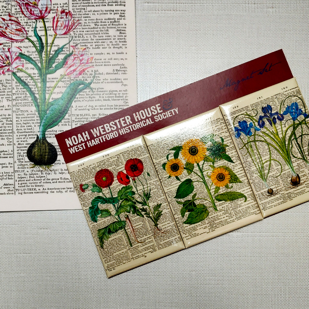 Floral Dictionary Magnets